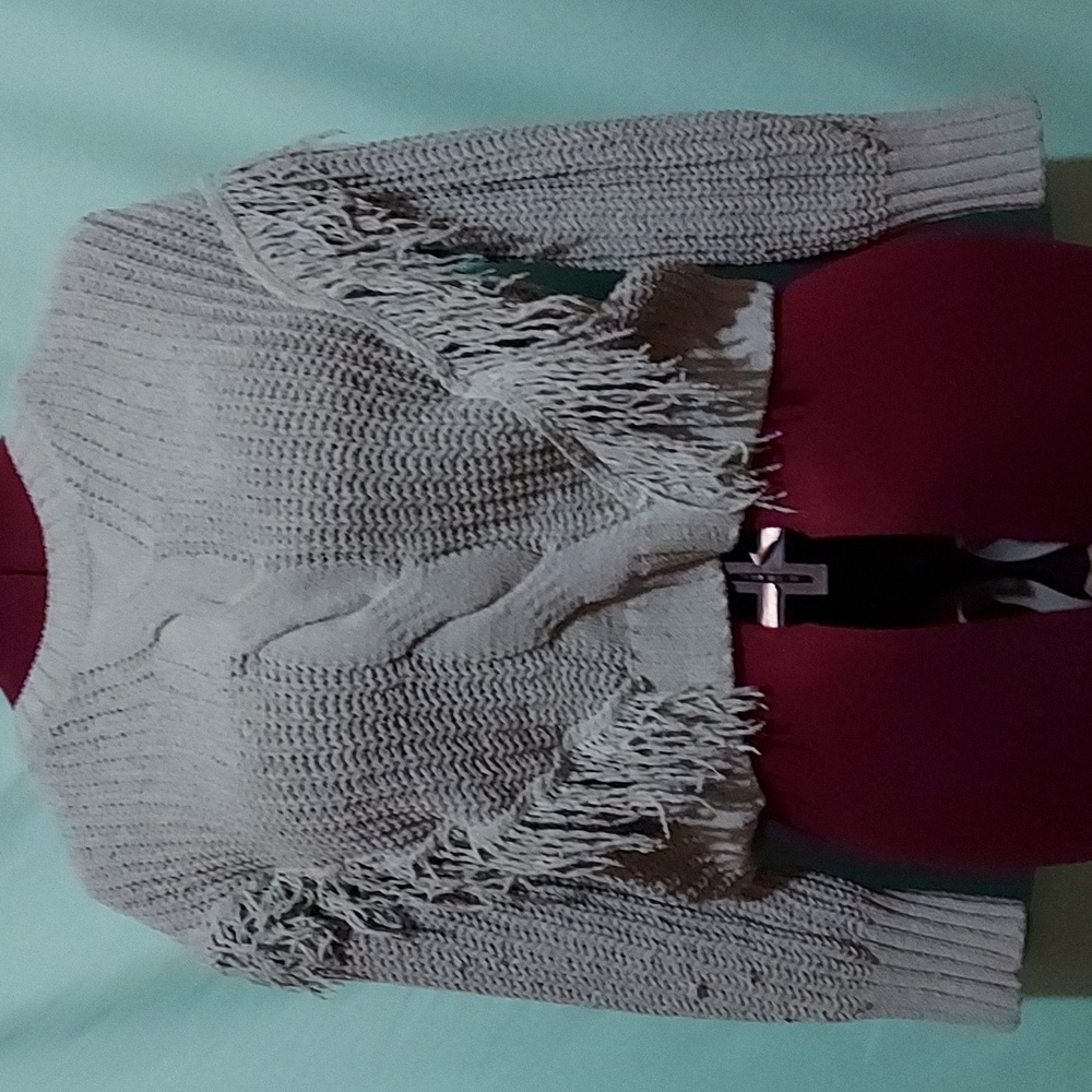 No Boundaries, S, Teal: Sweater